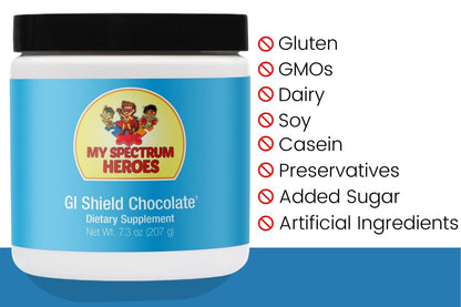 GI Shield Powder for Kids – Gut Lining Support