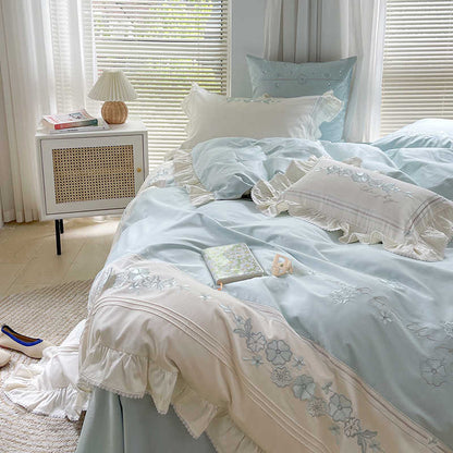 French Princess Embroidery Duvet Cover | 3CARATS