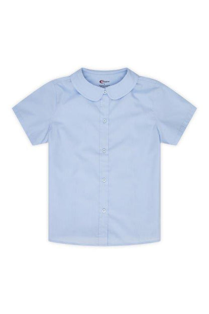 Peter Pan Short Sleeve Blouse