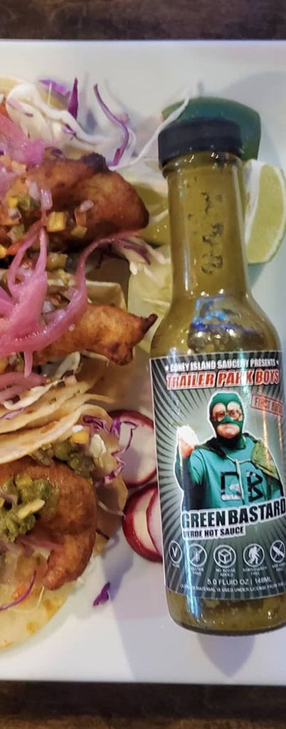 Trailer Park Boys Green Bastard Hot Sauce – Jalapeño Verde 5oz