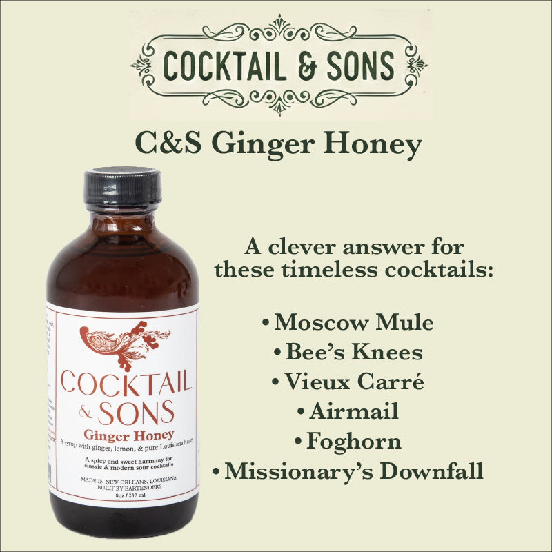 C&S Ginger Honey: A Bold, Floral Spice (8oz)
