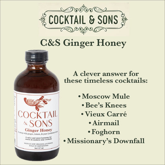 C&S Ginger Honey: A Bold, Floral Spice (8oz)