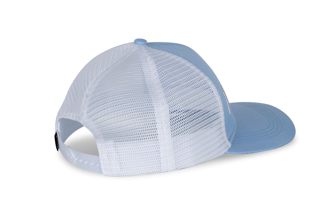 Curved Brim Mesh Snapback Hat
