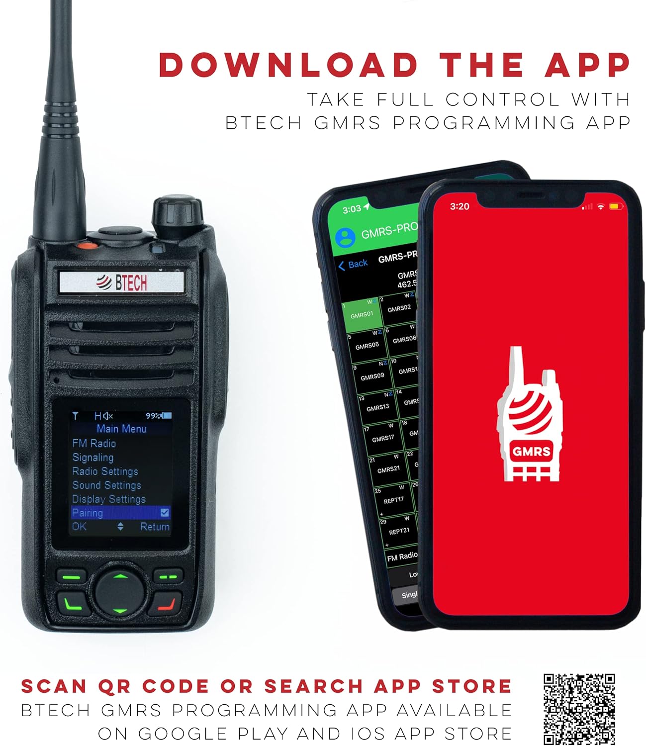 BTECH GMRS PRO