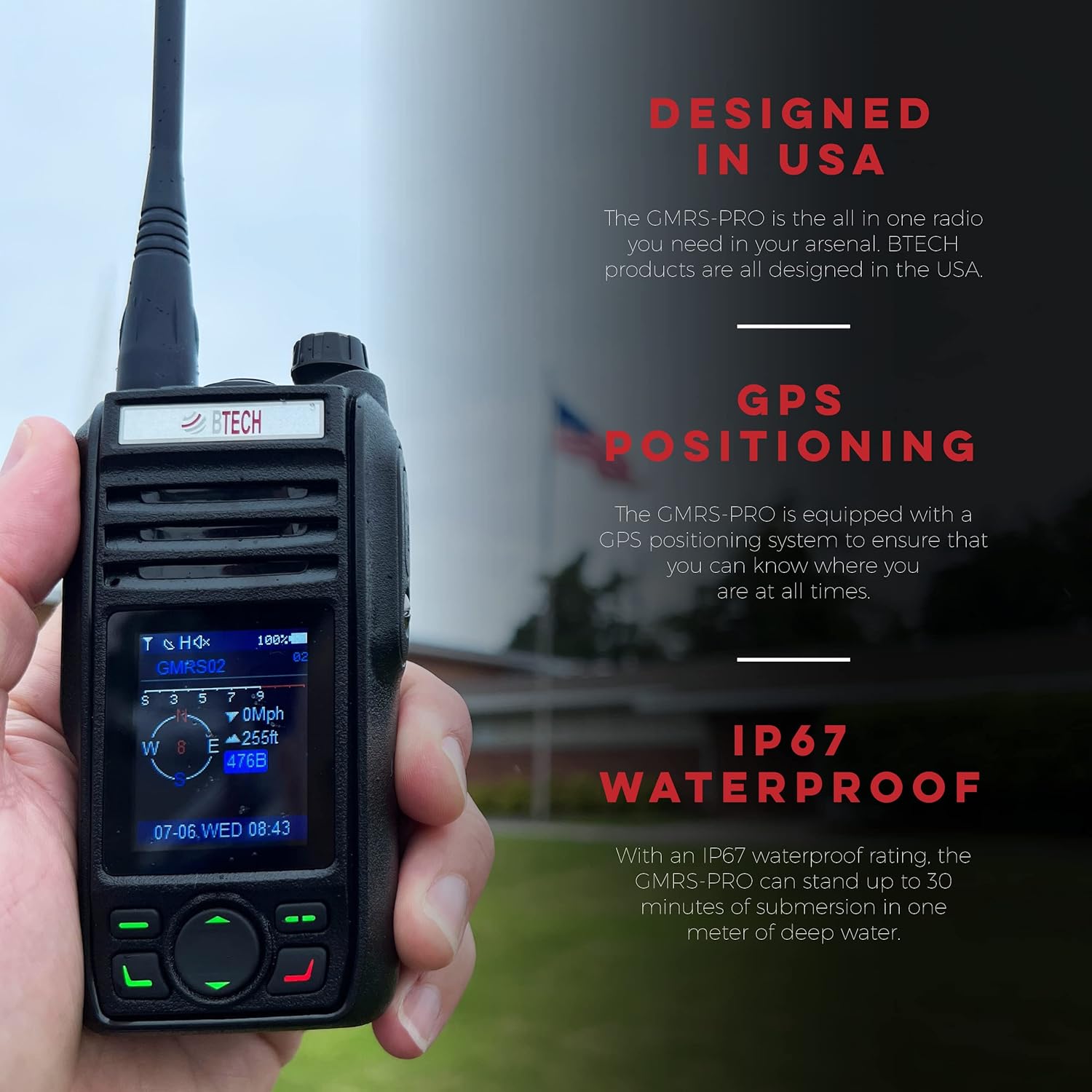 BTECH GMRS PRO
