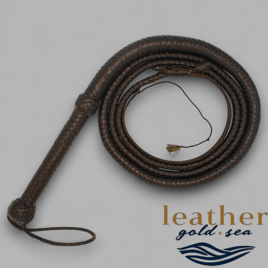 Bull Whip for Sale – Handmade 16 Plait Leather