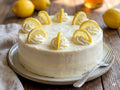 Andy Anand Chocolatier Gluten Free & Dairy Free Coconut  Lemon Cake - Luxurious 9 Inch 2.9 lbs Gourmet Gift, Handcrafted with Fresh Natural Ingredients, No Preservatives, Ideal for Celebrations and Birthdays