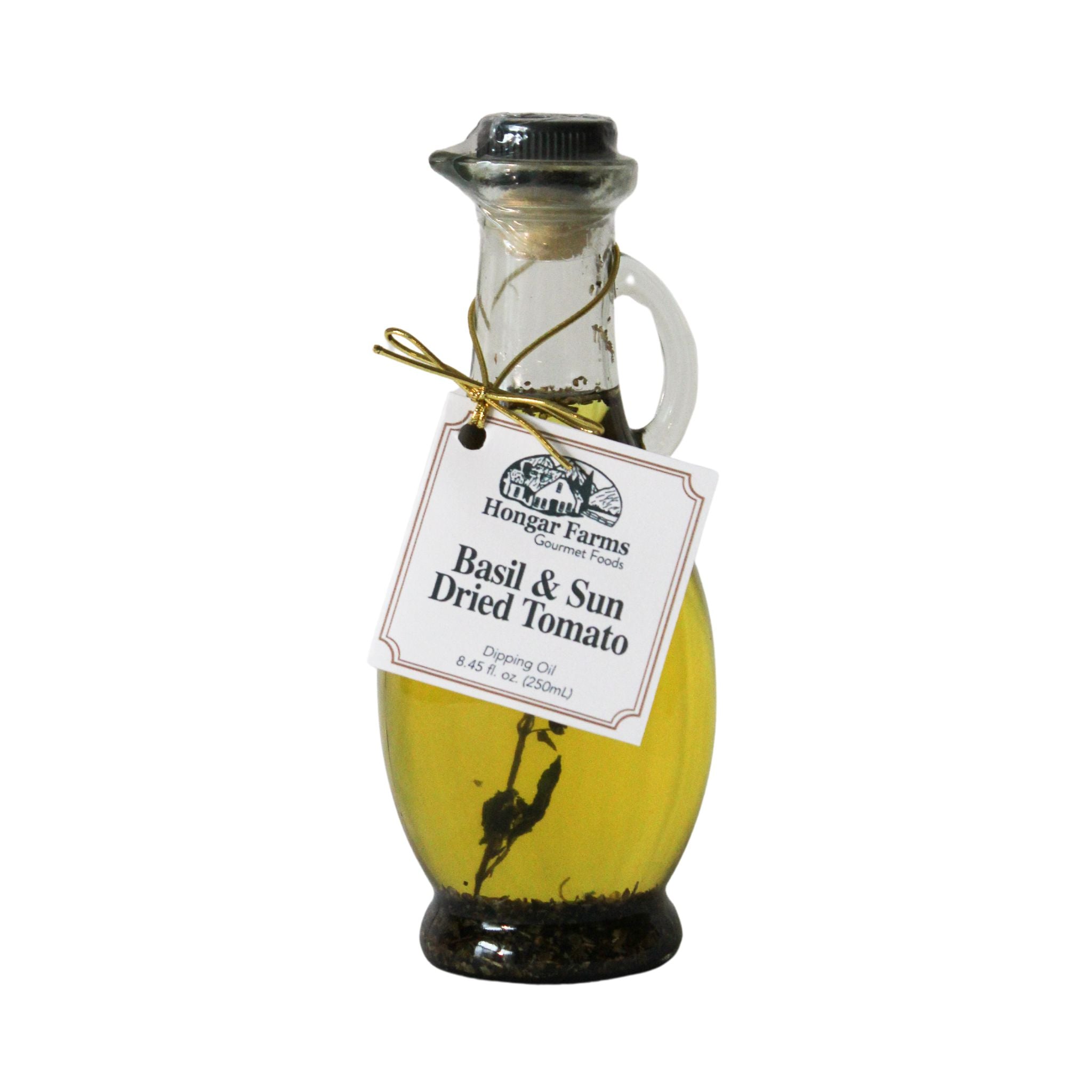 Basil & Sun Dried Tomato Infused Extra Virgin Olive Oil Blend, Cruet (250mL)