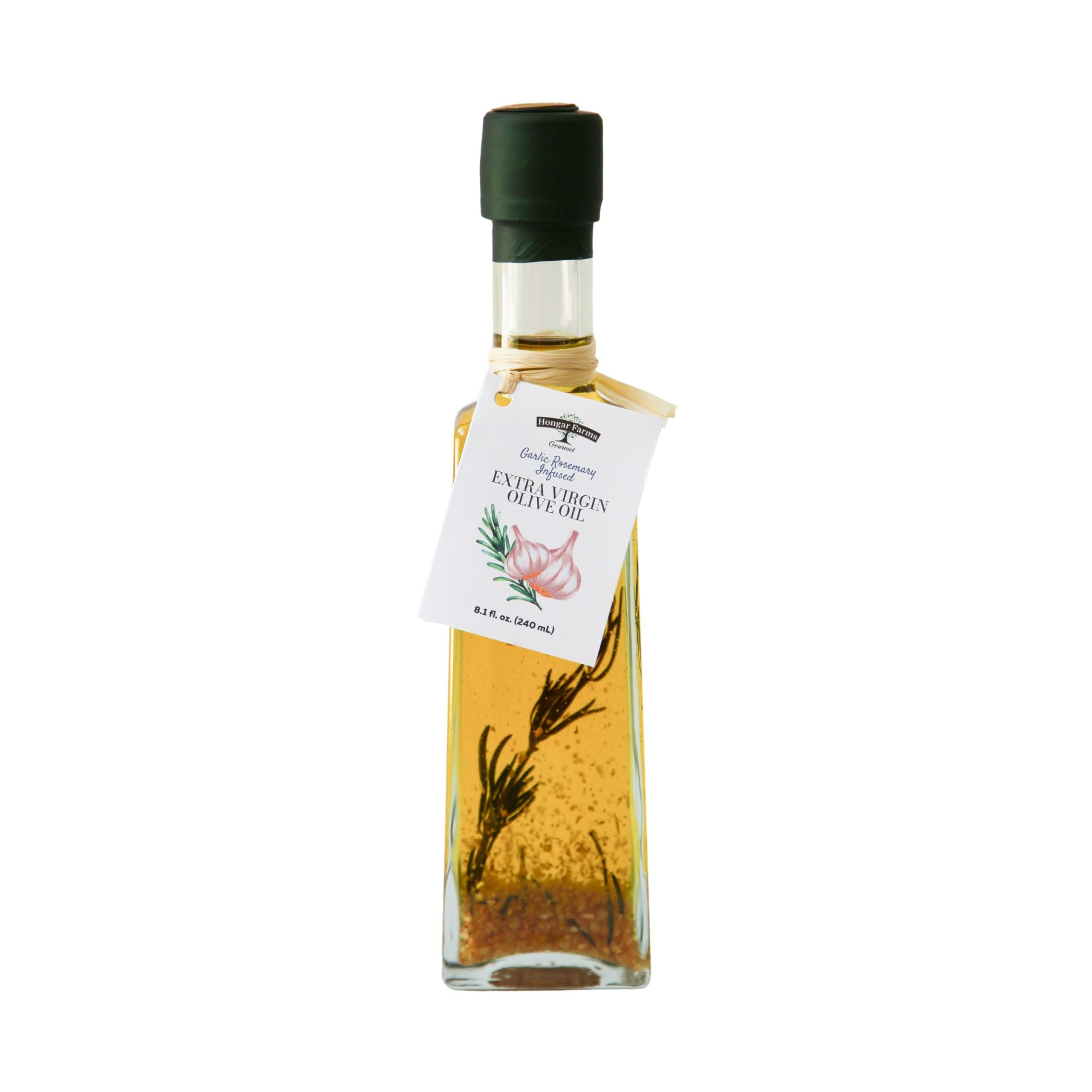 Garlic Rosemary Infused Extra Virgin Olive Oil, Castollata (240mL/ 8.1 fl oz)