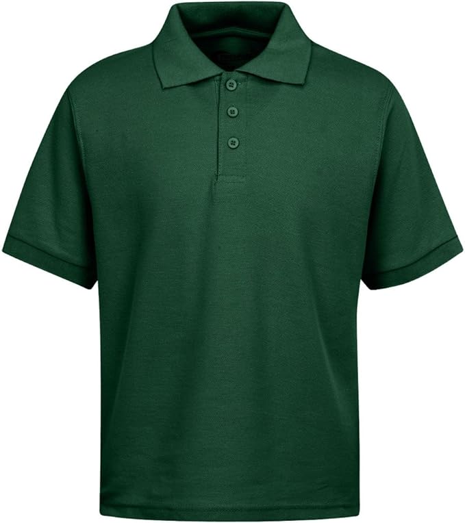 Toddlers Short Sleeve Pique Polo Shirt