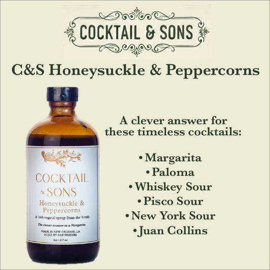 C&S Honeysuckle & Peppercorns: Sophisticated Floral & Savory Spice (8oz)