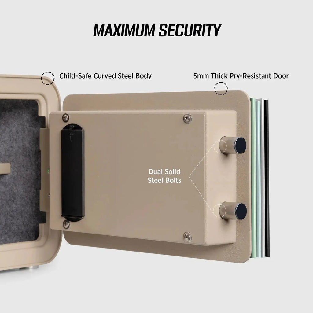 Millitari QT25 Compact Safe – Secure, Stylish, and Built to Last