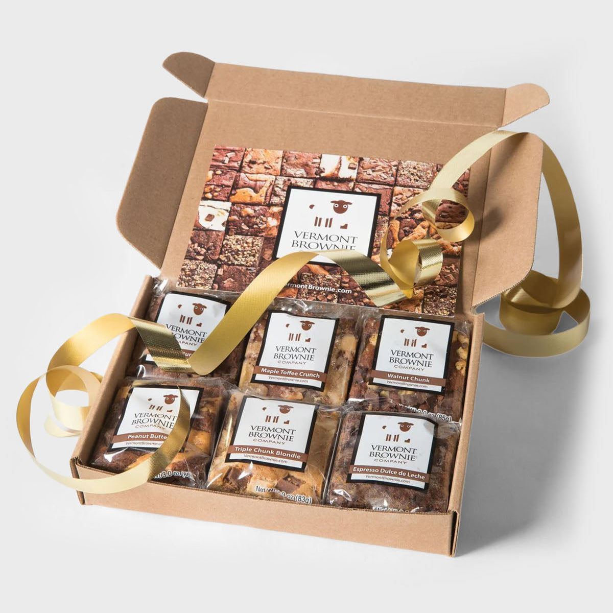 Vermont Flannel & Vermont Brownie Gift Bag - Morrill Mauve