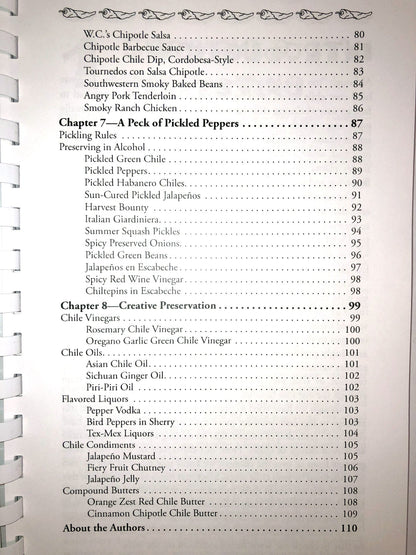cookbooks "Too Many Chiles"
