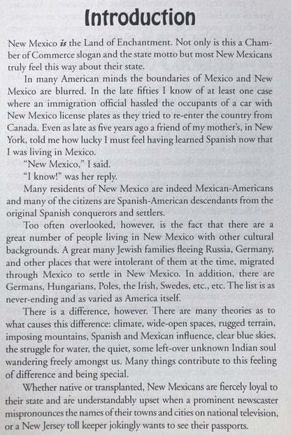 "New Mexico Cookbook"