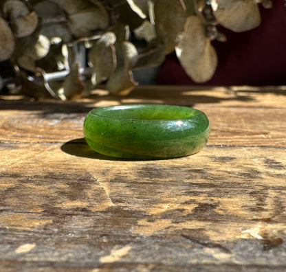 Jade Band Ring 6.5mm