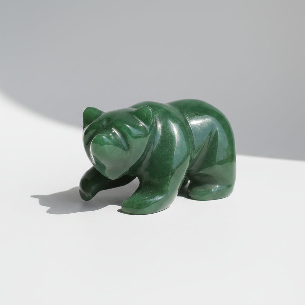 Jade Walking Bear