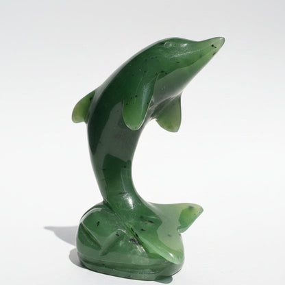 Canadian Jade Dolphin Figurine