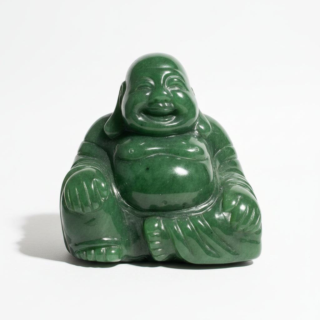 Canadian Jade Happy Buddha