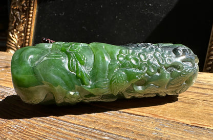 High-Quality Canadian Jade Hand Held - 3.25" chip