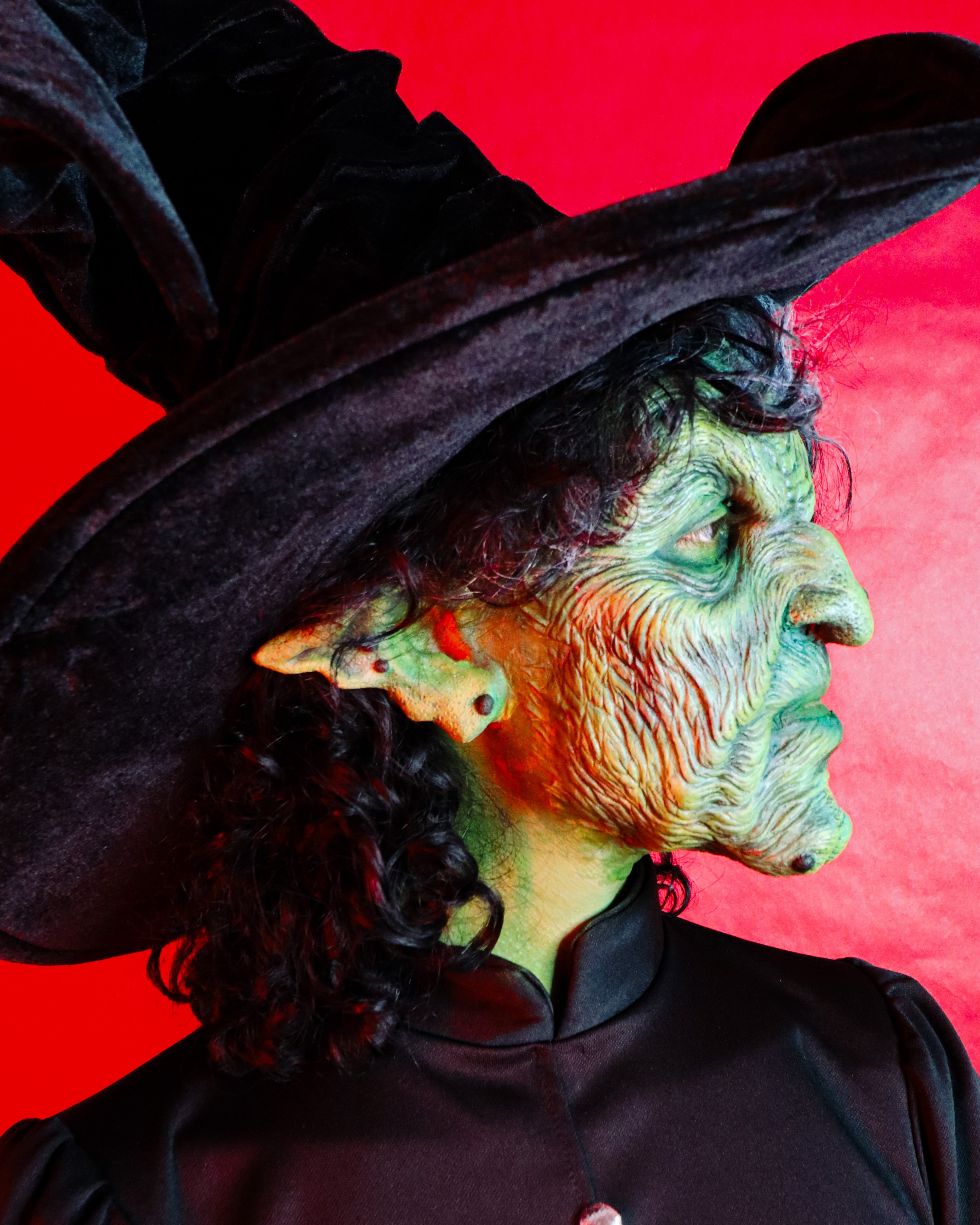 Witch Foam Latex Prosthetic