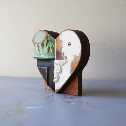 Reclaimed Wooden Heart Emojis