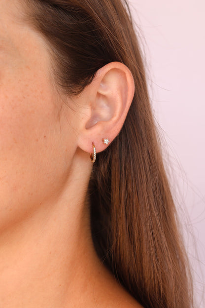 Stella Flat Back Stud