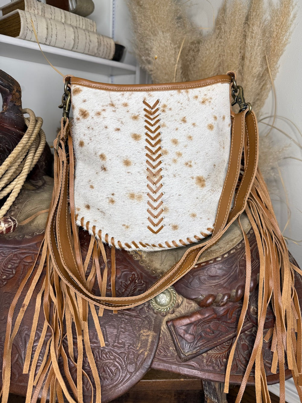 Edgy Hair On Bag #1