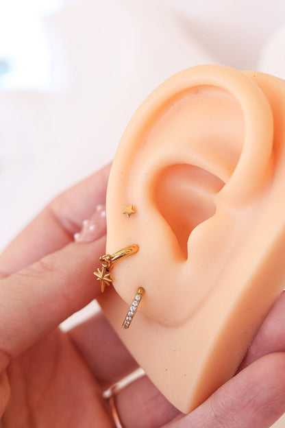 Mini Star Flat Back Stud