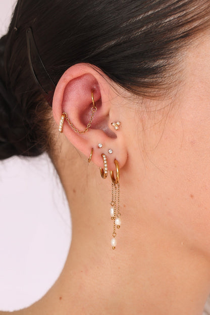 Crystal Flat Back Stud