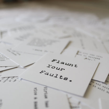 365 Imperfect Cards