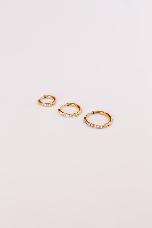 Micro Crystal Hoop