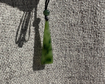 Canadian Jade Drop Pendant - 35mm