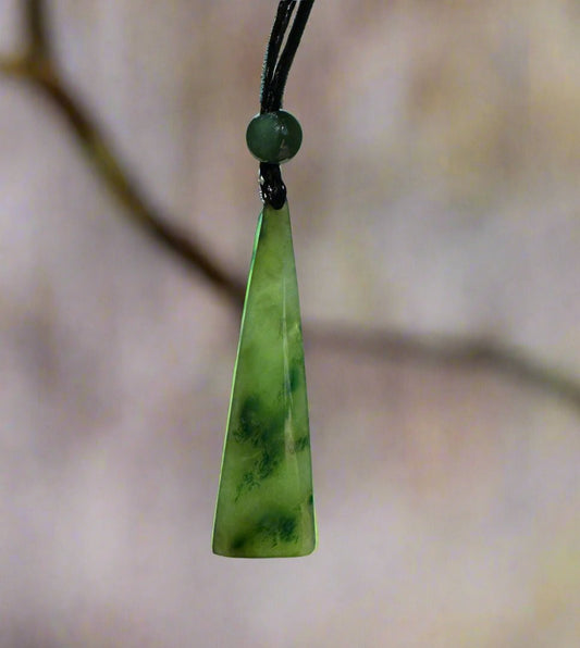 Canadian Jade Drop Pendant - 35mm