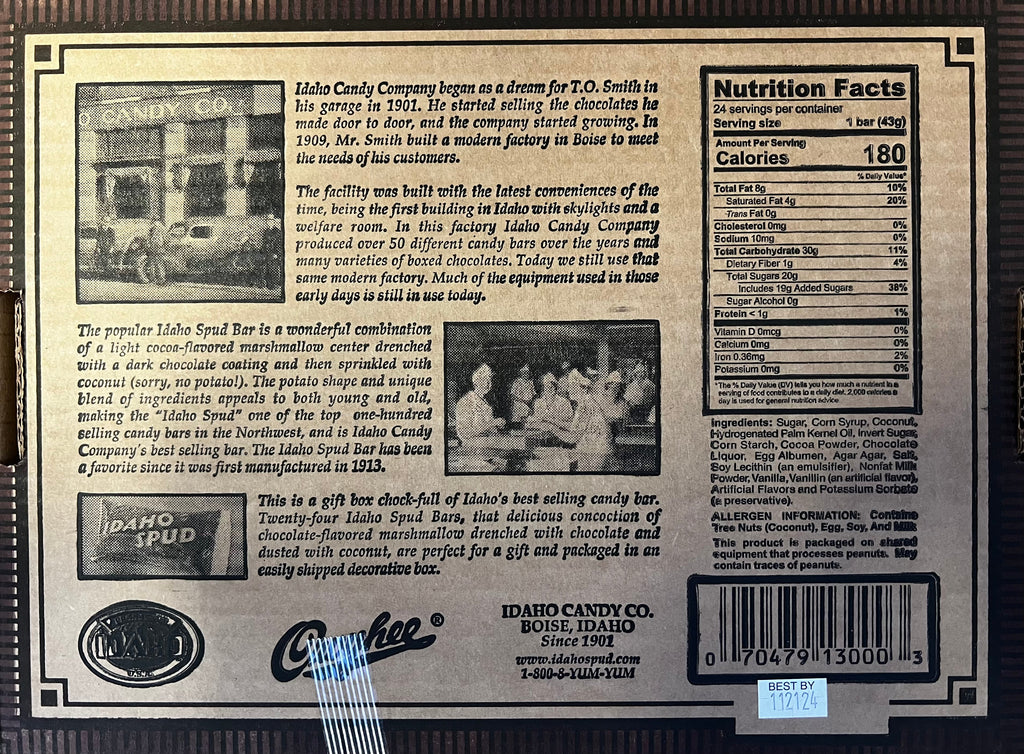 Idaho Spud Mailer - 24 Count