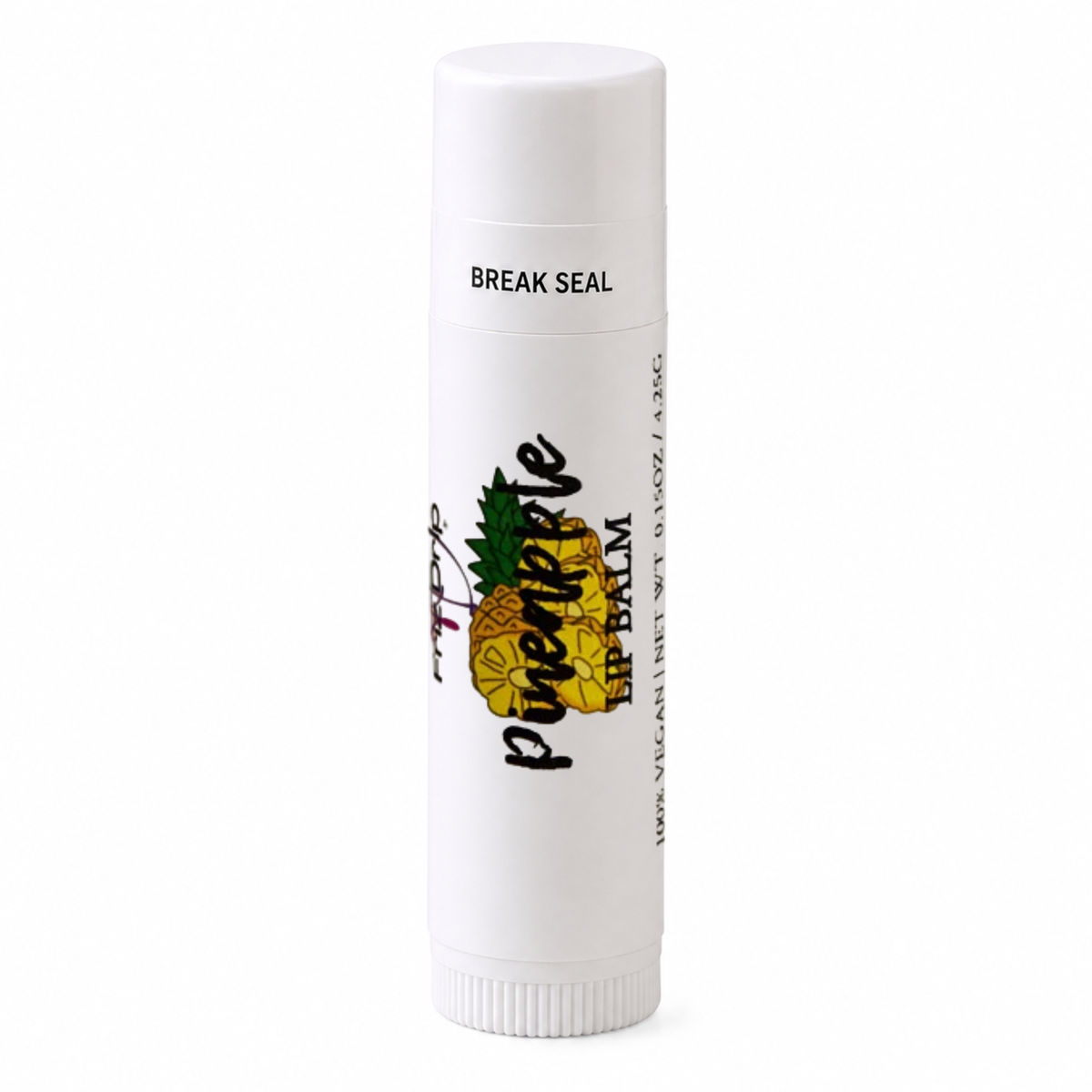 Pineapple Lip Balm – Sweet & Fruity Tropical Moisturizing Lip Balm, Smooth Non-Greasy Lip Care, 0.15 oz