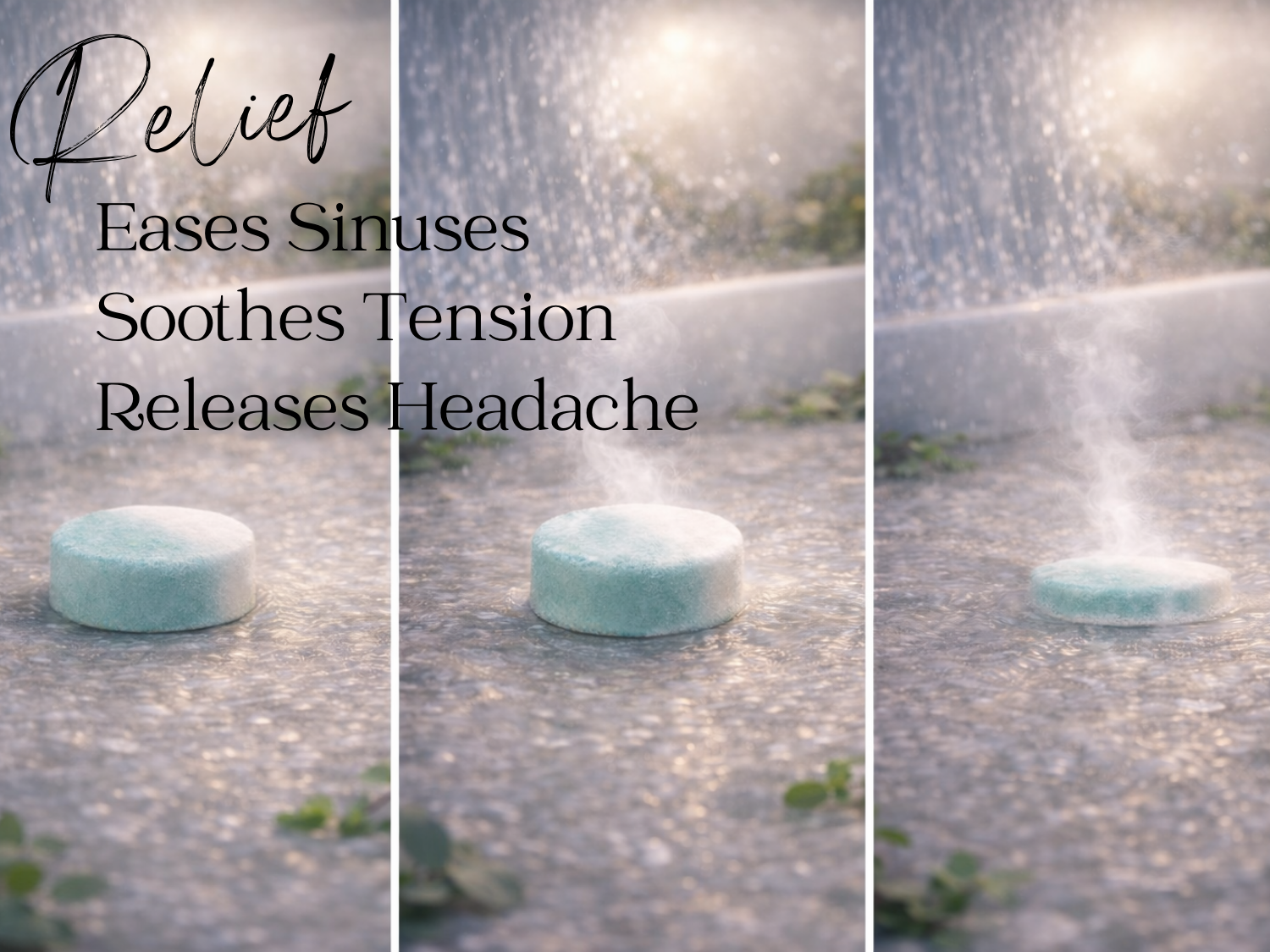 EvolutionUSA Inspire Breathe Shower Steamers – 15 Mint & Eucalyptus Shower Steamers for Women & Men, Vapor Shower Tablets, Self Care Shower Bombs, Lush Gift Mothers Day, Easter, Birthday, Valentines