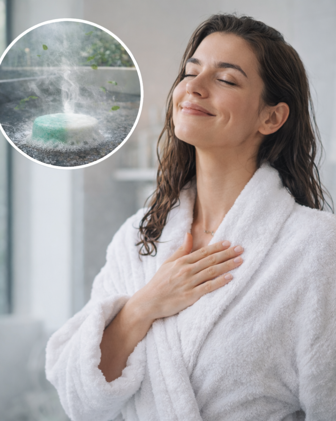 EvolutionUSA Inspire Breathe Shower Steamers – 15 Mint & Eucalyptus Shower Steamers for Women & Men, Vapor Shower Tablets, Self Care Shower Bombs, Lush Gift Mothers Day, Easter, Birthday, Valentines