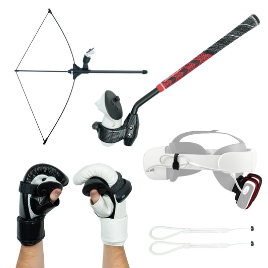 Intro Bundle - DriVR, ShadowShot, Boxing Gloves,  Wrist Straps, Battery Holder