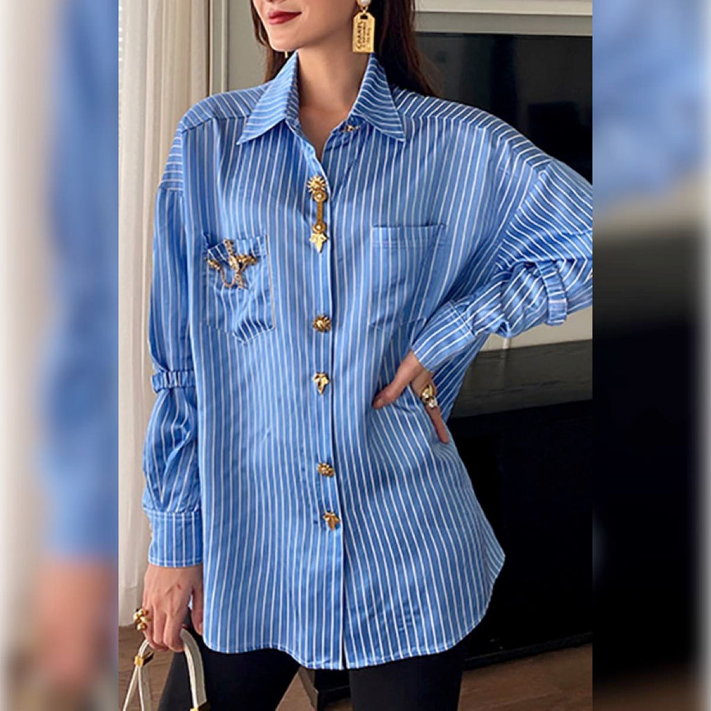Jayne Striped Top
