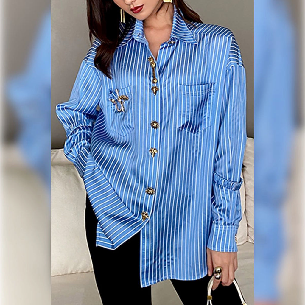 Jayne Striped Top
