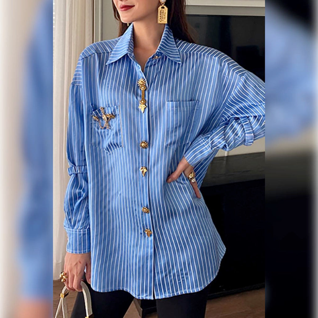 Jayne Striped Top
