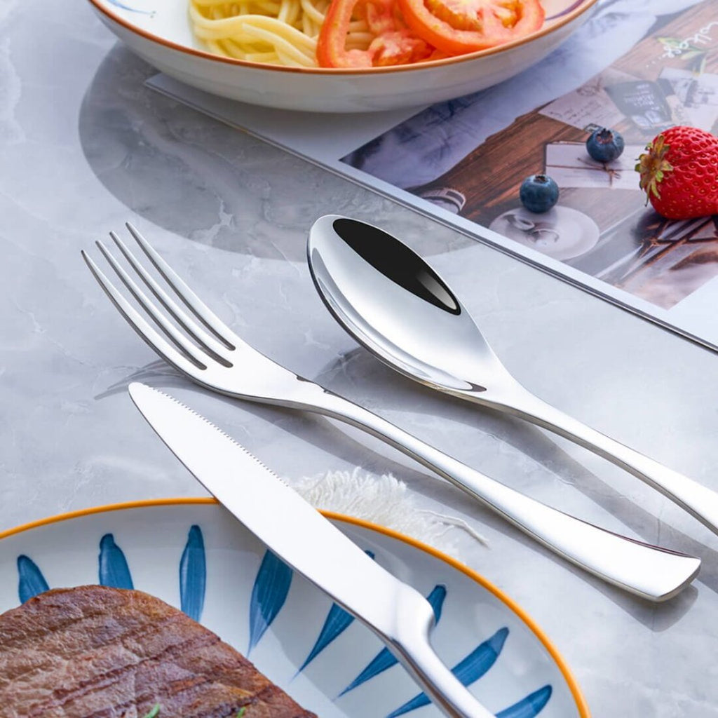 Jet Black Cutlery Set | 3CARATS