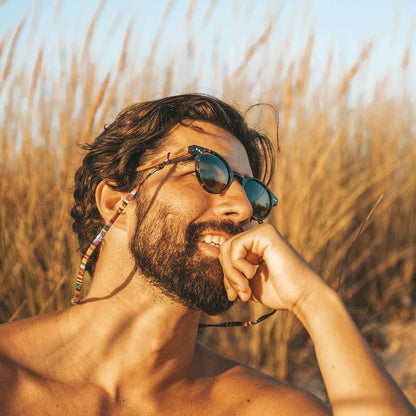 Ganges - Unisex Wood and Bio Acetate Sunglasses