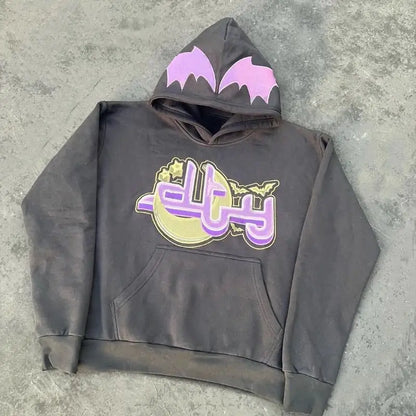 Women's Street Print Pullover Sweater