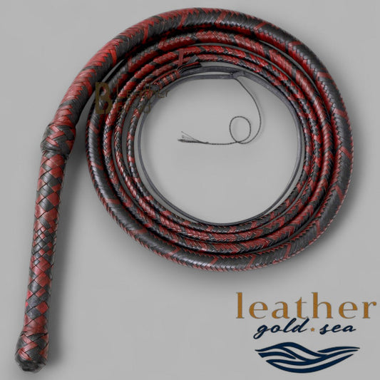 Leather Whips – Handmade 16 Plait Bullwhip Made in USA