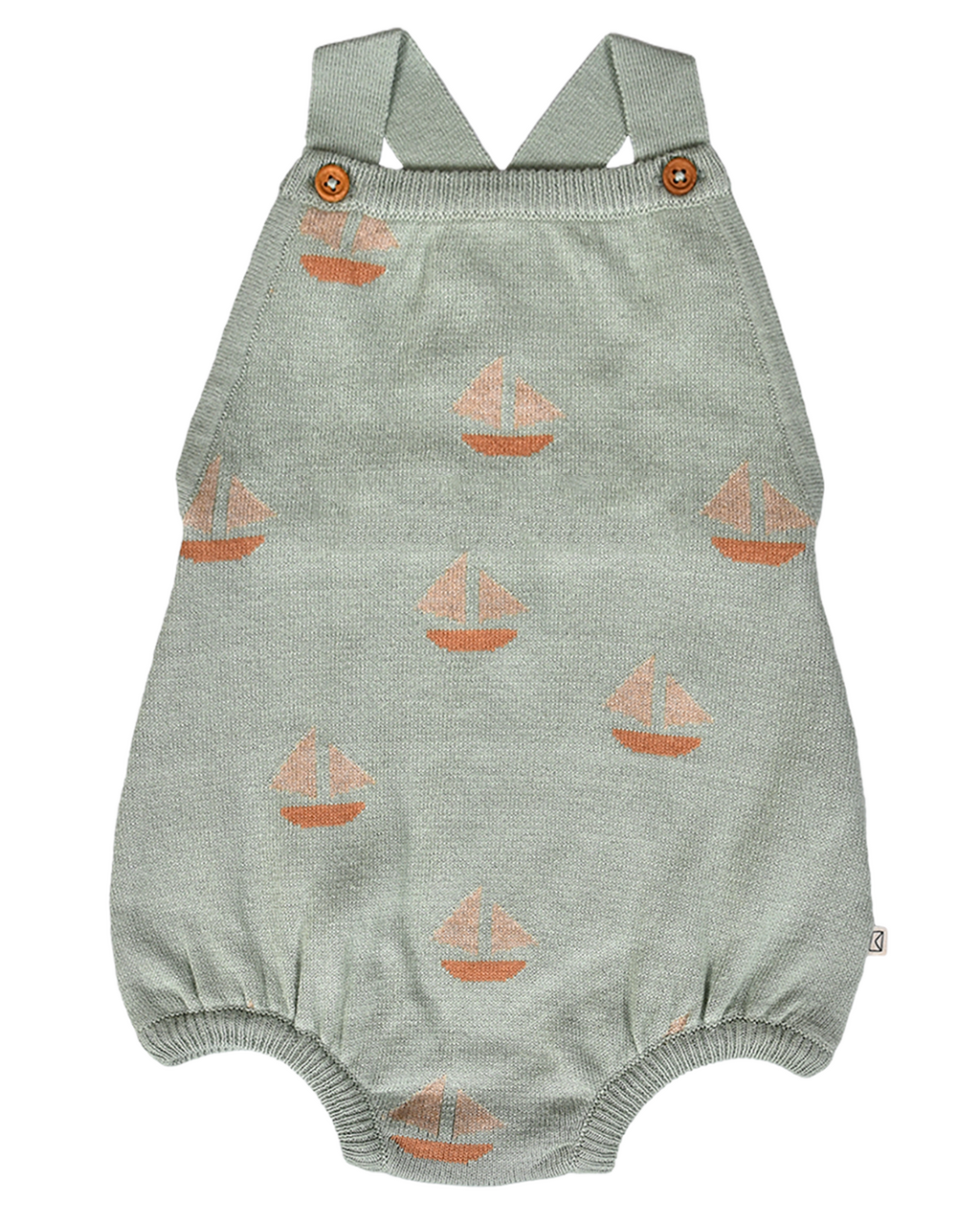 Frankie Romper Seafoam