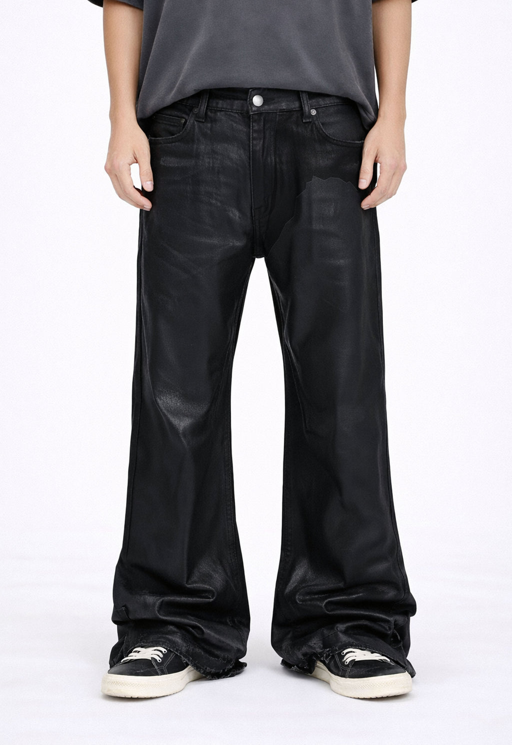 WIDEBOY PATCHWORK WAXED DENIM