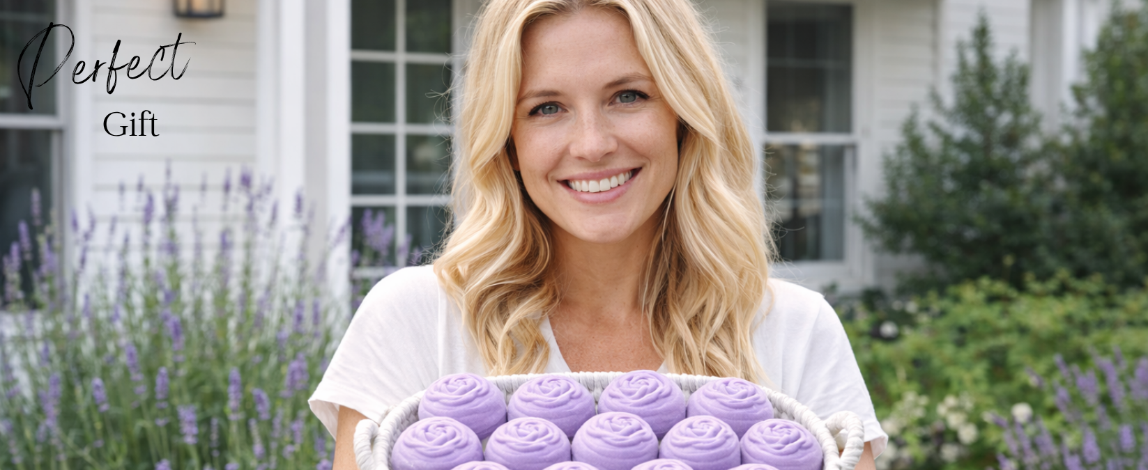 EvolutionUSA Lavender Dreams Bath Bombs for Women – 12 Organic Flower Bath Fizzer, Lush Lavender Bath Bombs for Girls, Womens Bathbomb, Lush Gift for Valentine, Easter, Birthday, Mothers Day, Self Care
