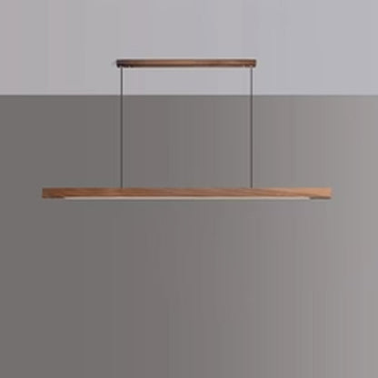 LINDÖ Wood Dimmable Linear Pendant Light | 3CARATS